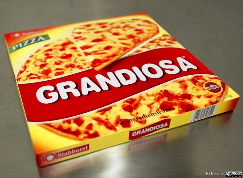Mrożona pizza Grandiosa