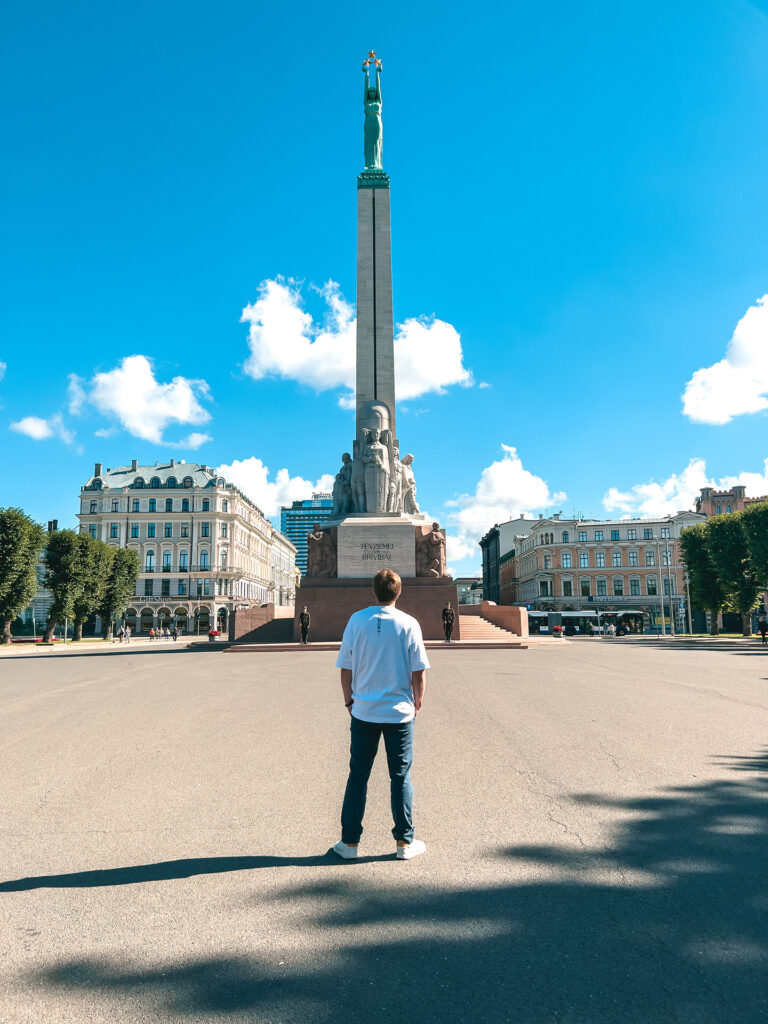 Symbol Łotwy Pomnik wolnosci